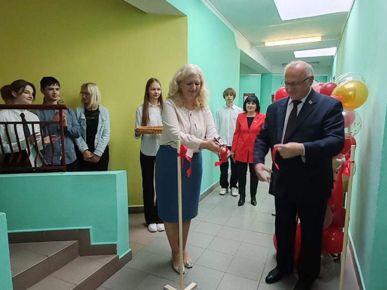 24 октября  был открыт первый в районе профориентационный класс.