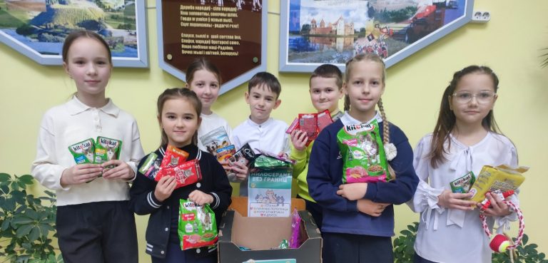 Учащиеся 3″В» класса присоединились к масштабной благотворительной акции «Милосердие без границ».