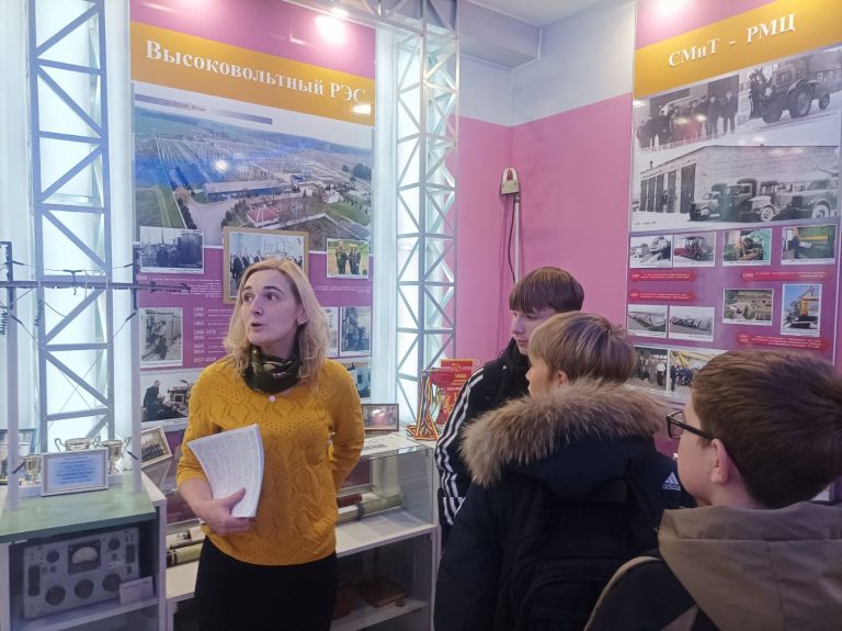 Учащиеся 7-х классов посетили филиал РУП «Гродноэнерго»