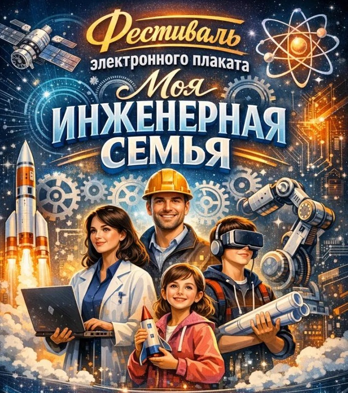 Фестиваль электронных плакатов  «Моя инженерная семья»