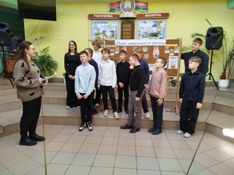 В рамках Недели профилактики наркомании «Не отнимай у себя завтра» в учреждении образования были организованы и проведены мероприятия, направленные на   профилактику наркомании в подростковой среде