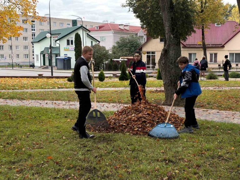 Члены пионерской дружины имени Зины Портновой нашей школы приняли активное участие в республиканском молодежном марафоне «ДОБРО.БЕЛ»